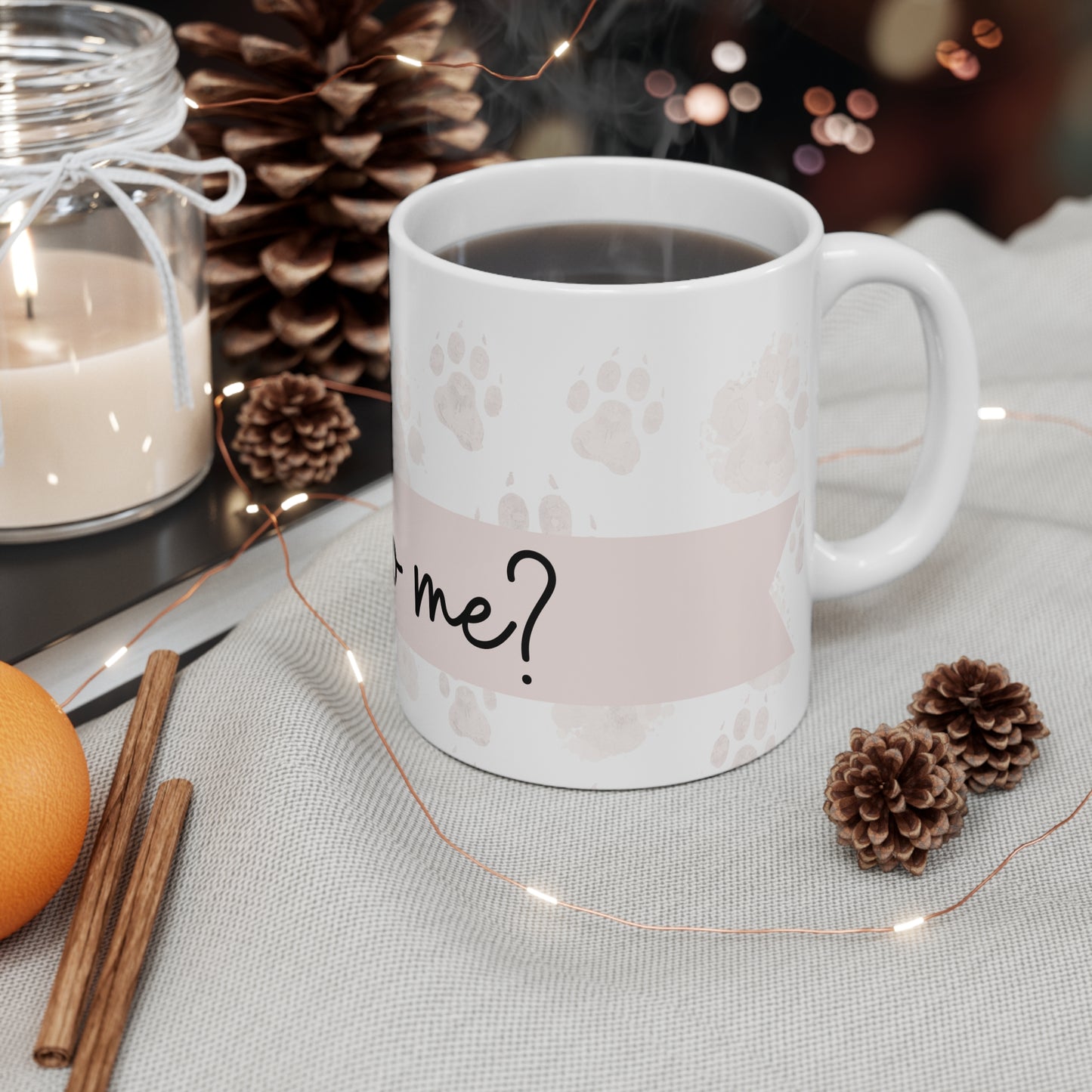 'Who Me?' Mug - Golden retriever mug