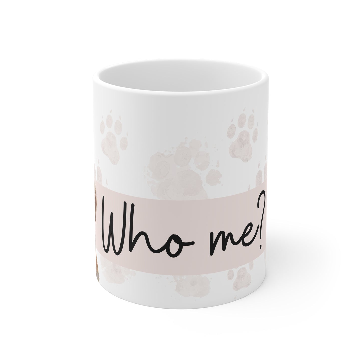 'Who Me?' Mug - Golden retriever mug