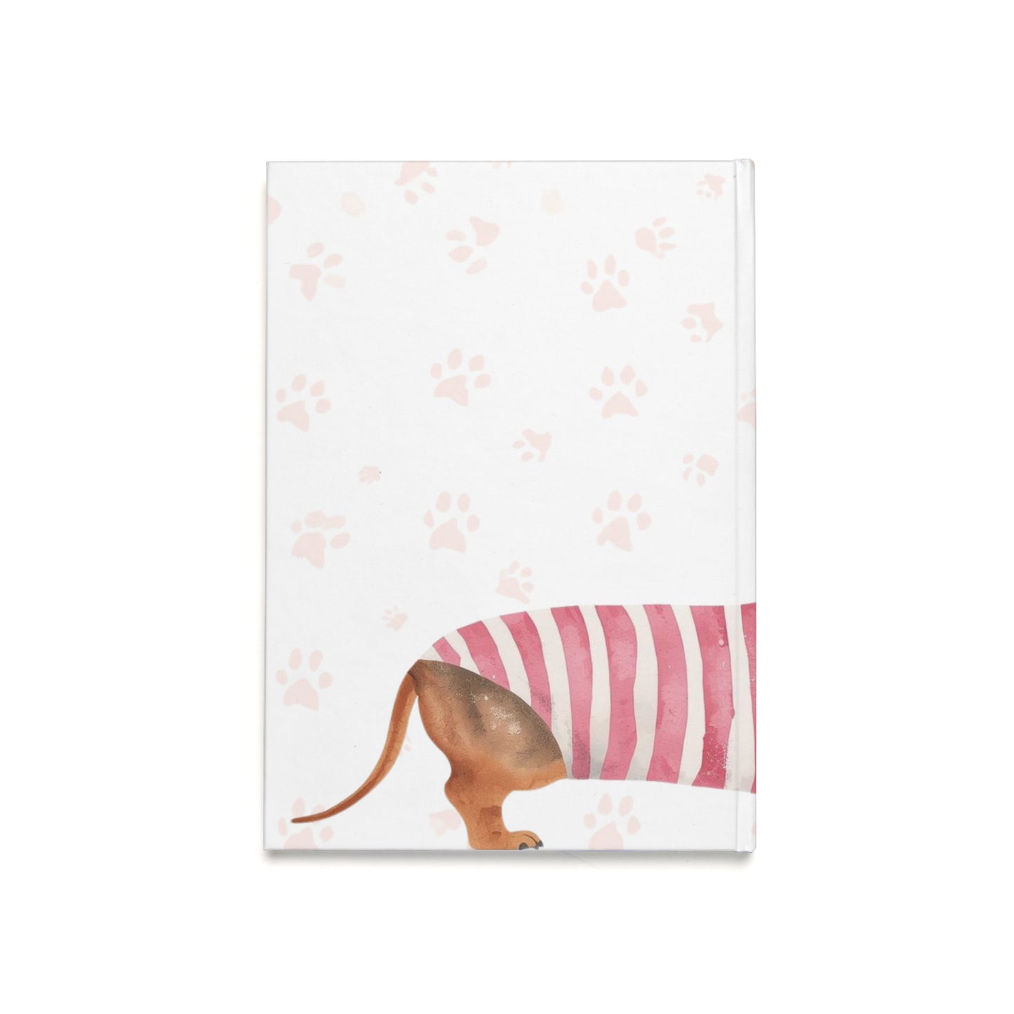 Gorgeous Dachshund Hardcover A5 journal - "little legs, big attitude"